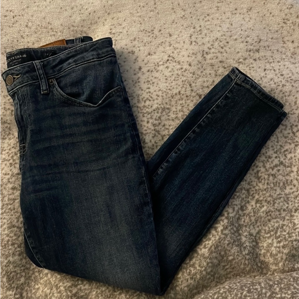 Dark Wash Lucky Brand Denim Jeans And